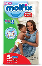 Molfix Pant Junior Size 5 15-20Kg 52 Pieces